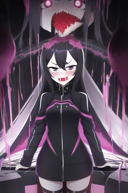 Glitched female Kirito