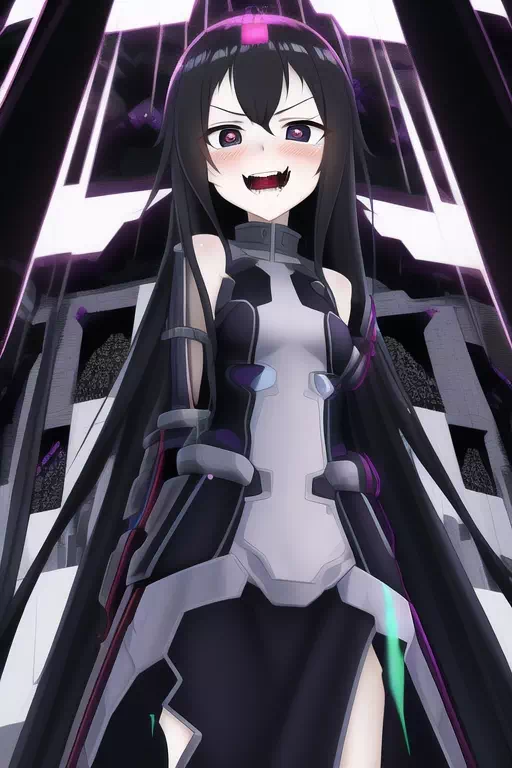 Glitched female Kirito