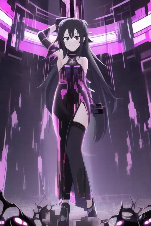 Glitched female Kirito 2