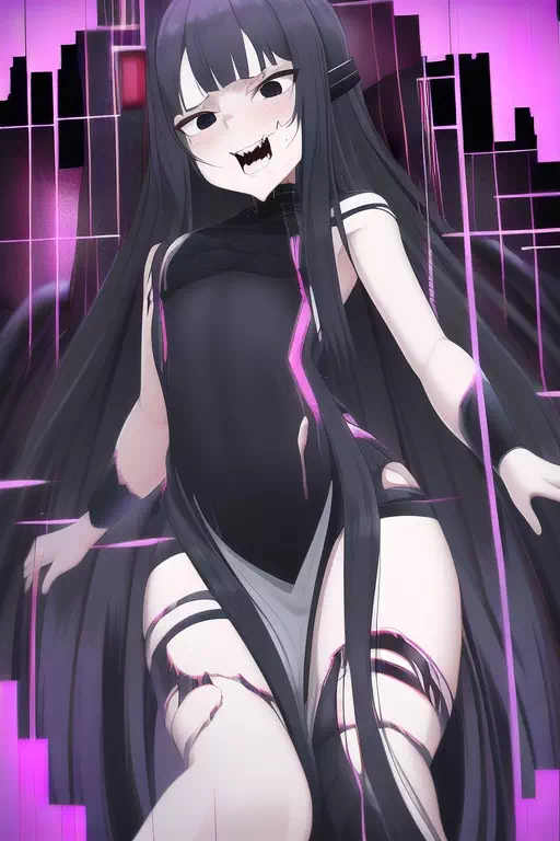 Glitched female Kirito 2