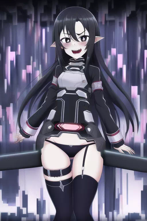 Glitched female Kirito 4