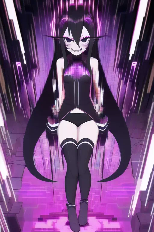 Glitch tentacles female Kirito