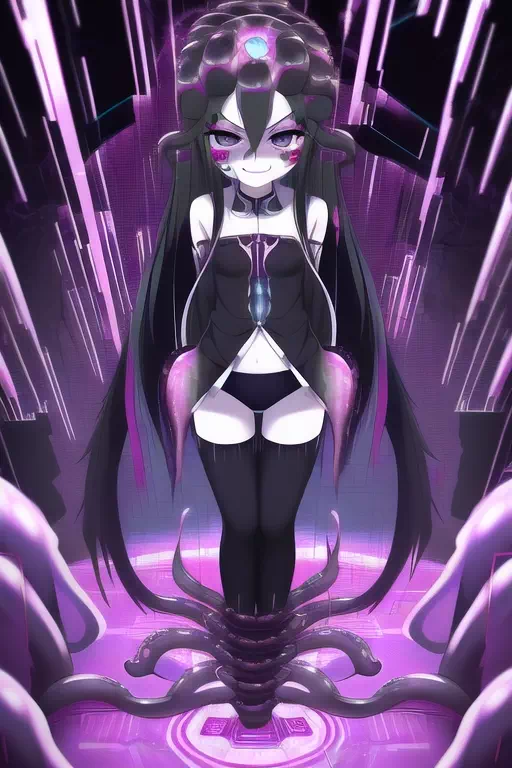 Glitch tentacles female Kirito