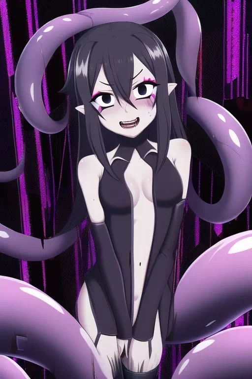 Glitch tentacles female Kirito