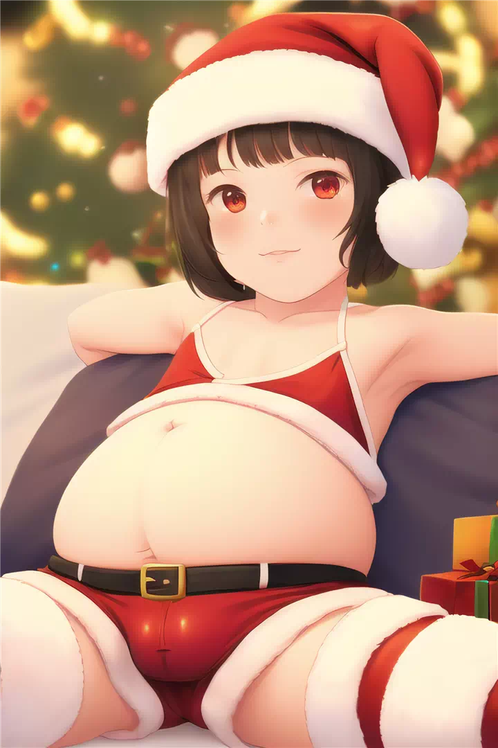 Pregnant loli christmas edition