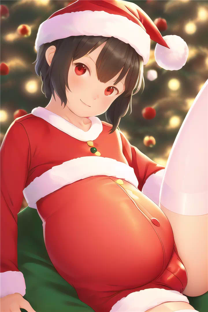 Pregnant loli christmas edition