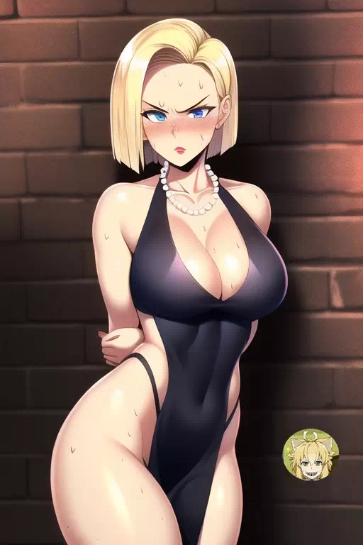 Night BEFORE She’s Android 18