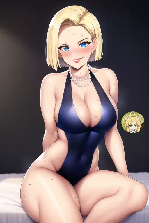 Night BEFORE She’s Android 18