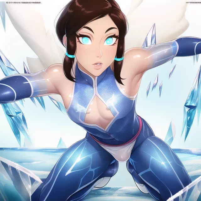 Femboy Korra Ice Bending