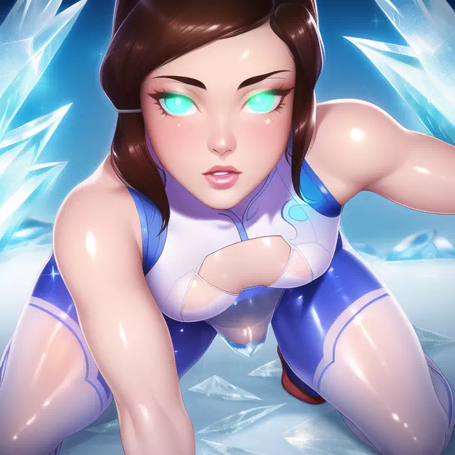 Femboy Korra Ice Bending