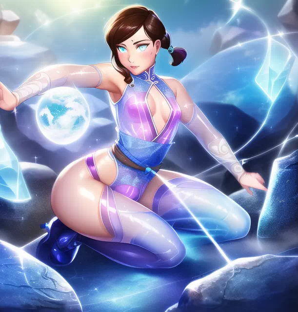 Femboy Korra Ice Bending