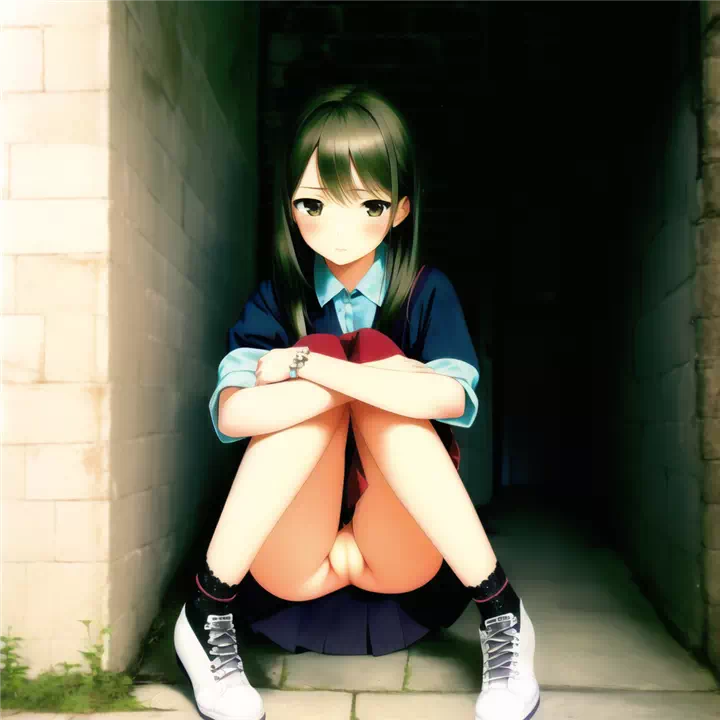 ワレメを見せてくれる女の子#3