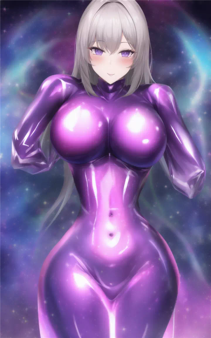 【NovelAI】Rubber suit girl