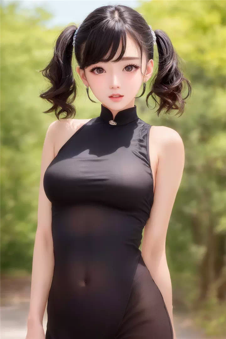 双?尾美少女