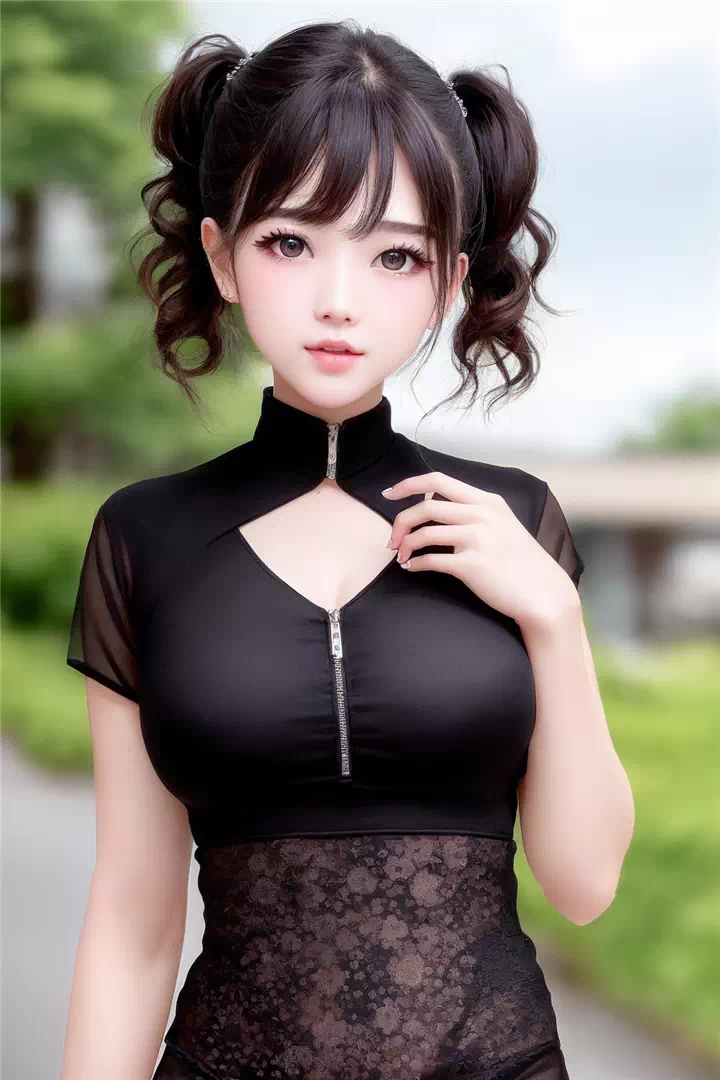 双?尾美少女