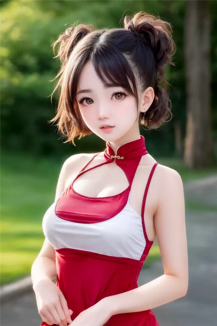 双?尾美少女