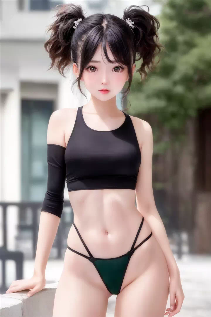 双?尾美少女