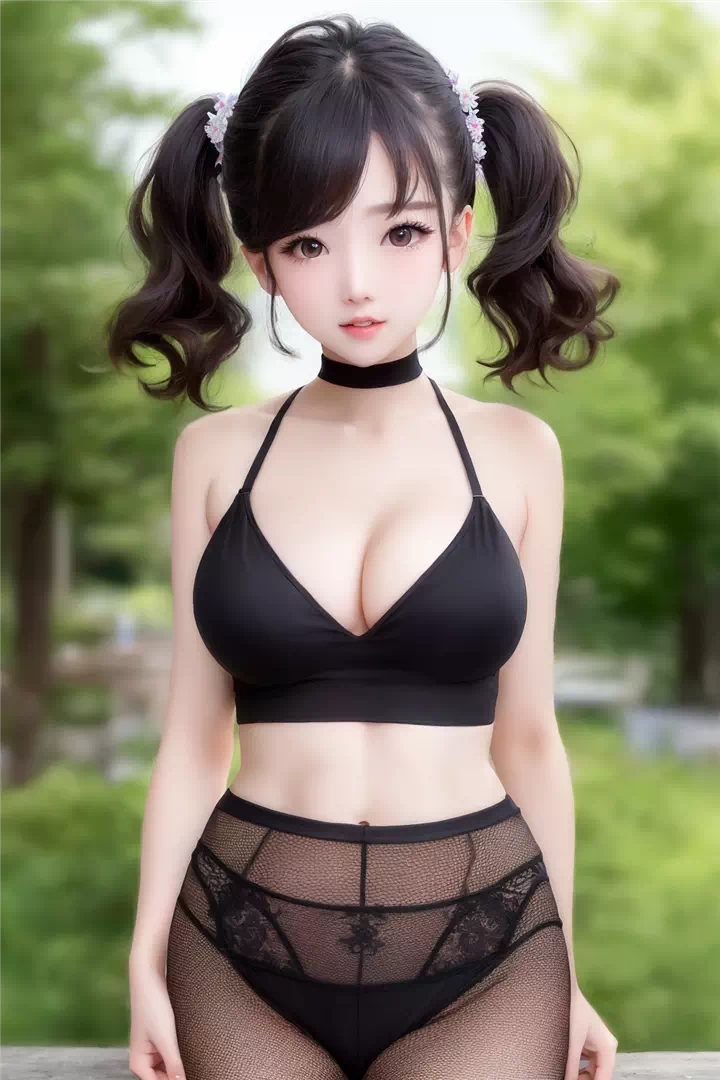 双?尾美少女