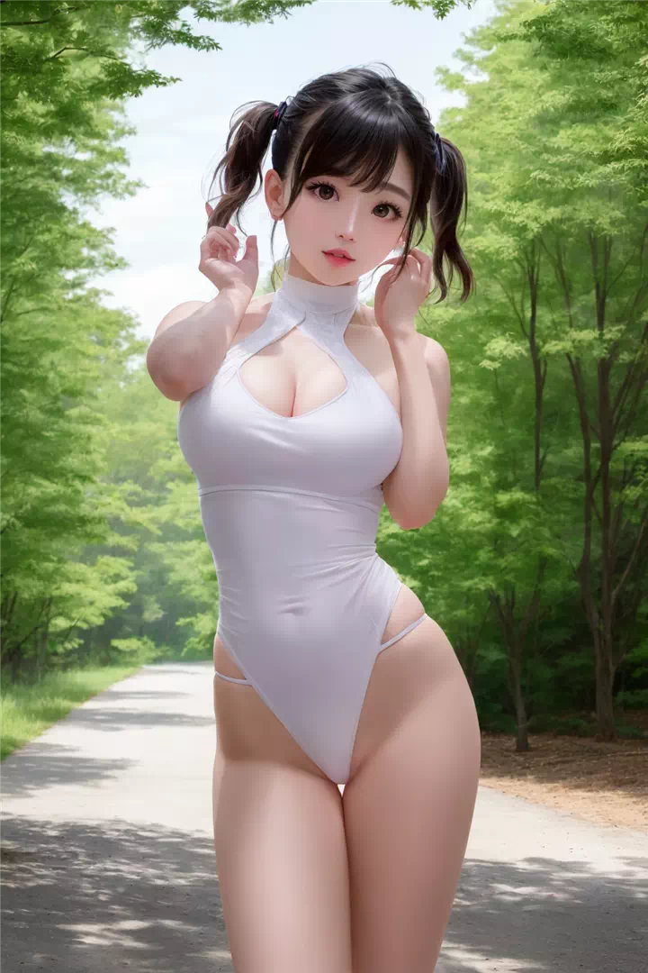 双?尾美少女