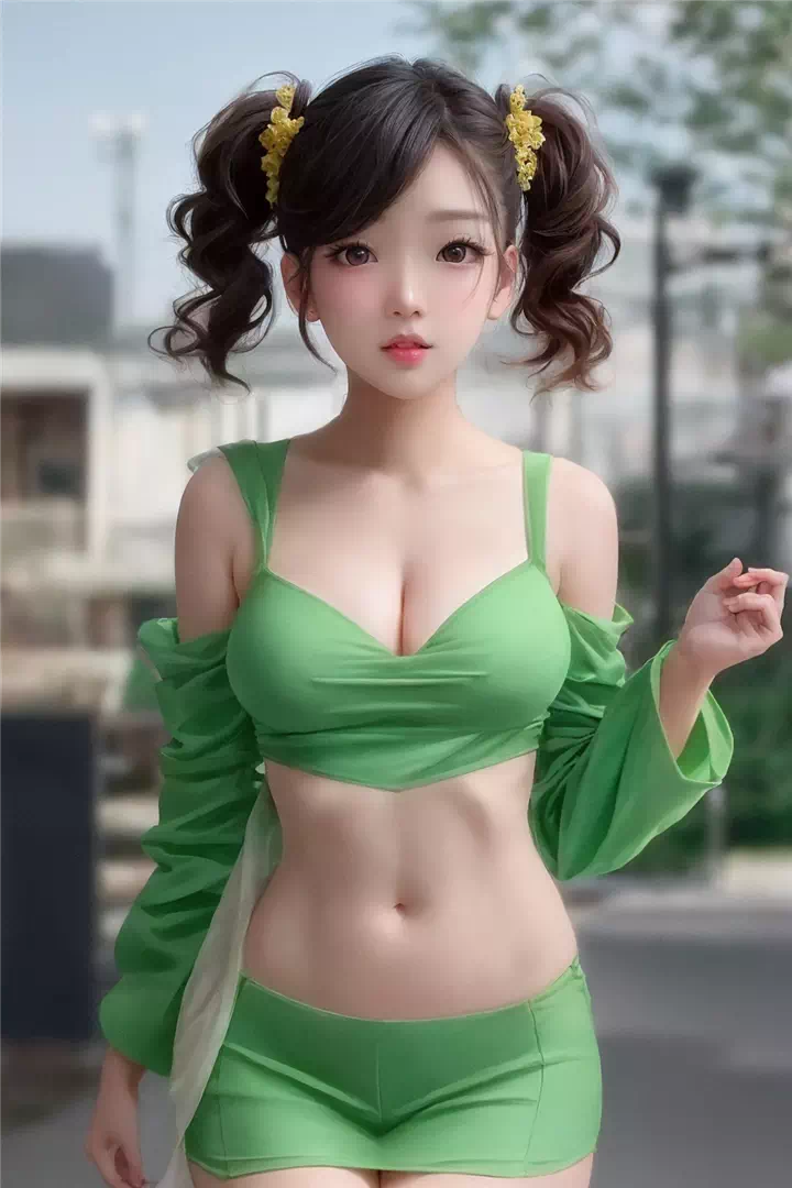 双?尾美少女