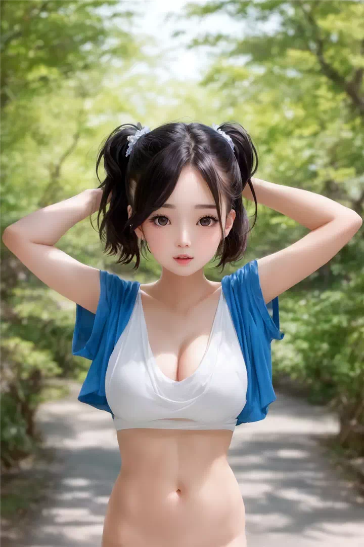 双?尾美少女