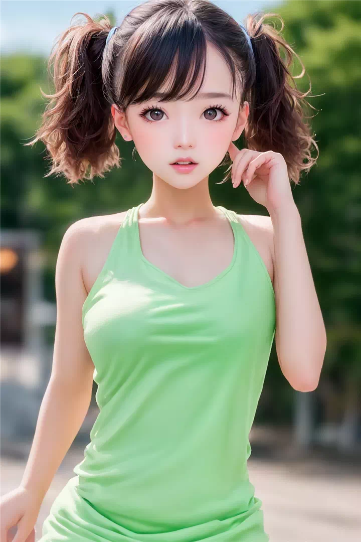 双?尾美少女