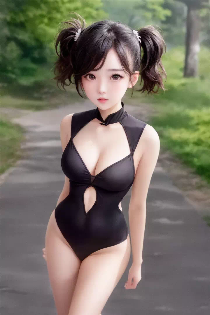 双?尾美少女