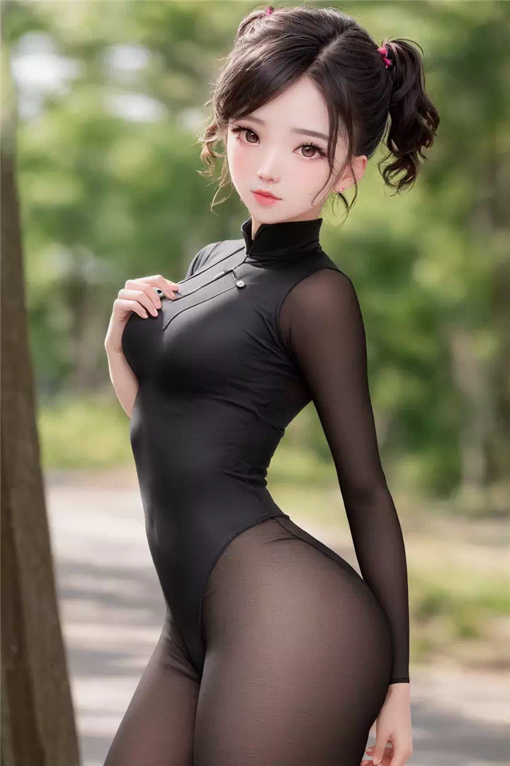 双?尾美少女