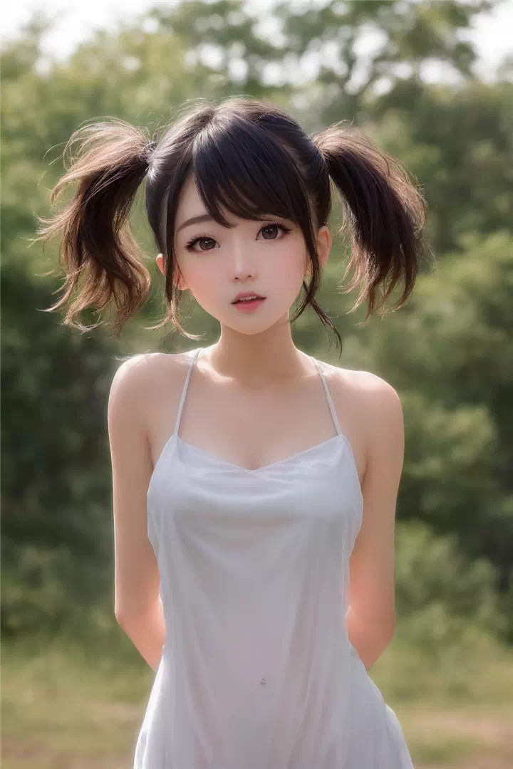 双?尾美少女