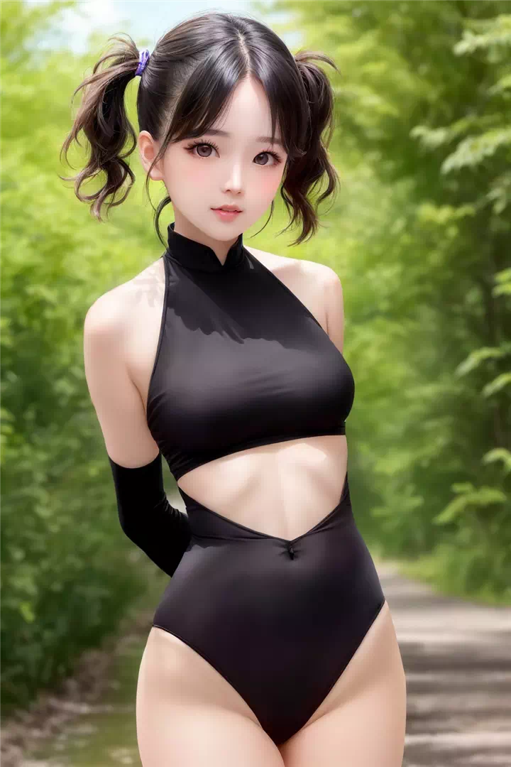 双?尾美少女