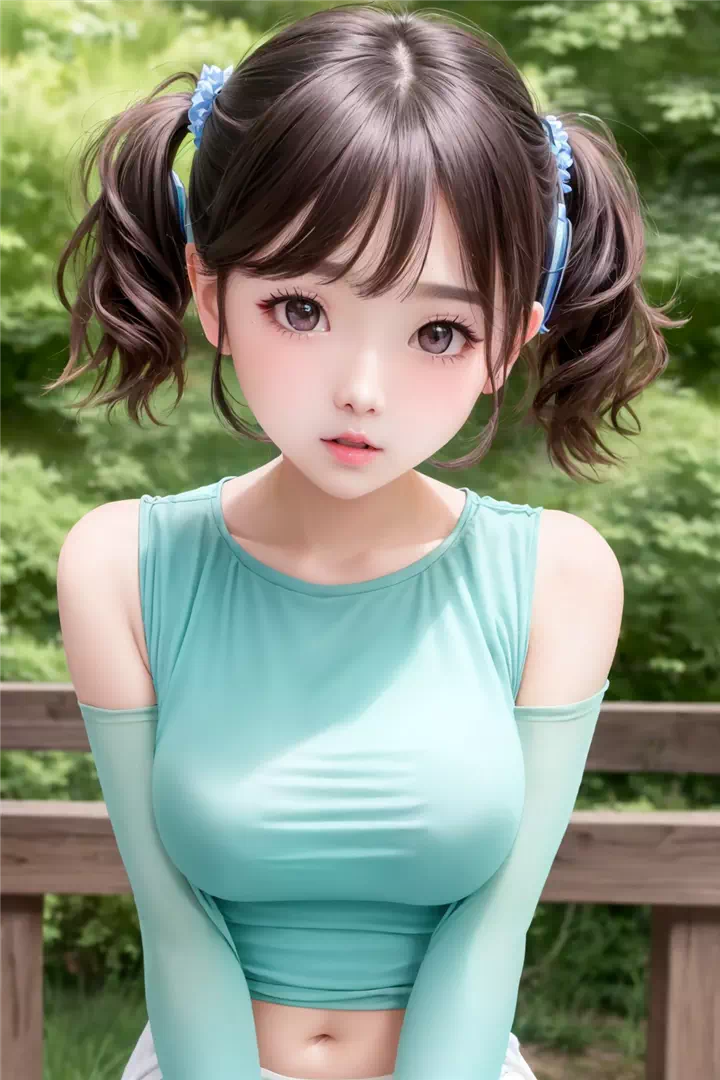 双?尾美少女