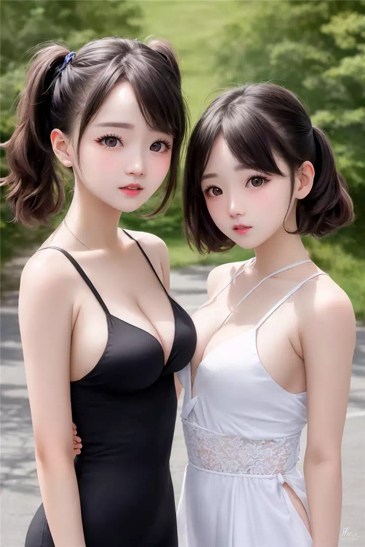 双?尾美少女