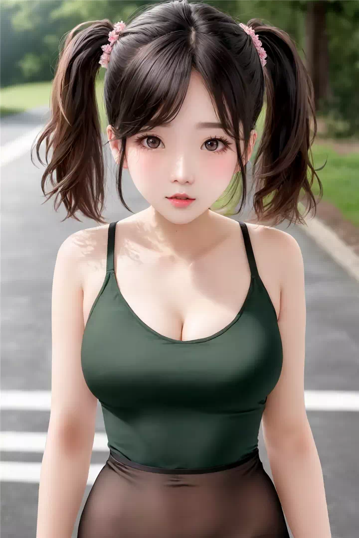 双?尾美少女