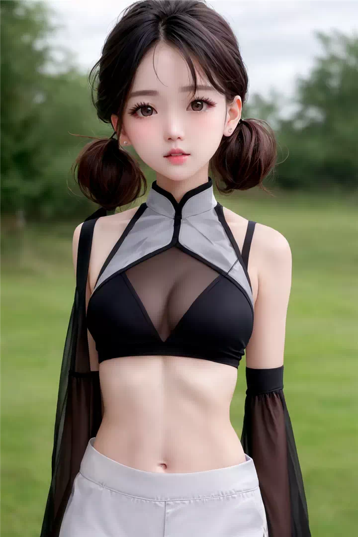 双?尾美少女