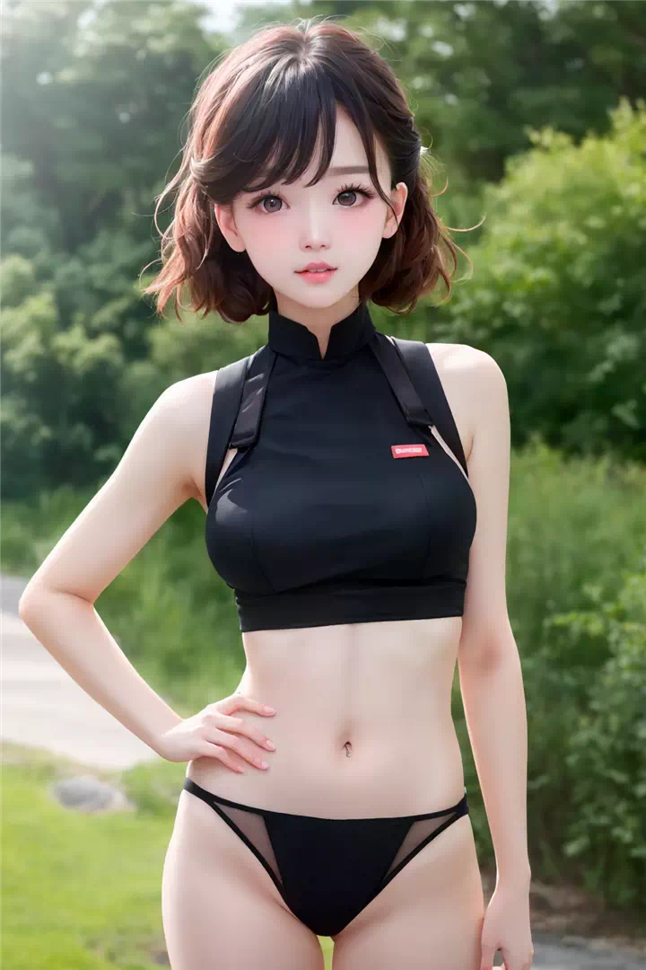 双?尾美少女