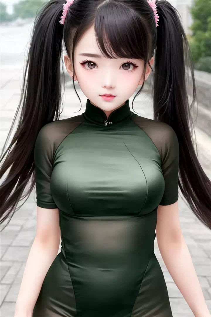 双?尾美少女