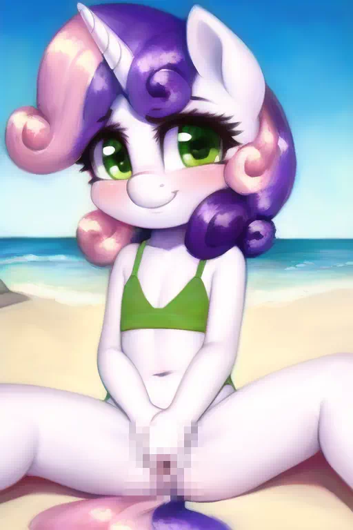 Sweetie at the Beach