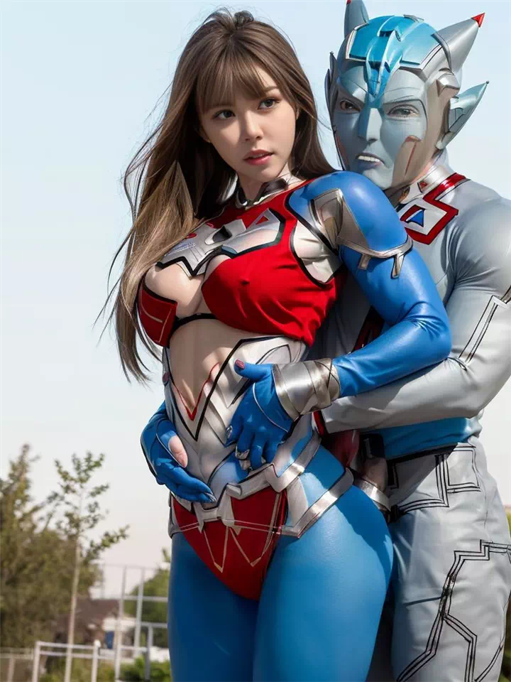 Ultragirl vs Robot