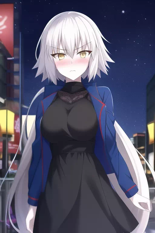 Jeanne Alter has fun at night