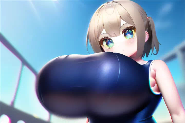 色々なスク水ロリ爆乳