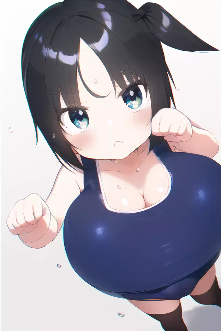 沢山のスク水ロリ爆乳