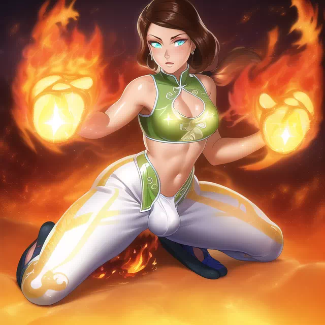 Korra FIrebending