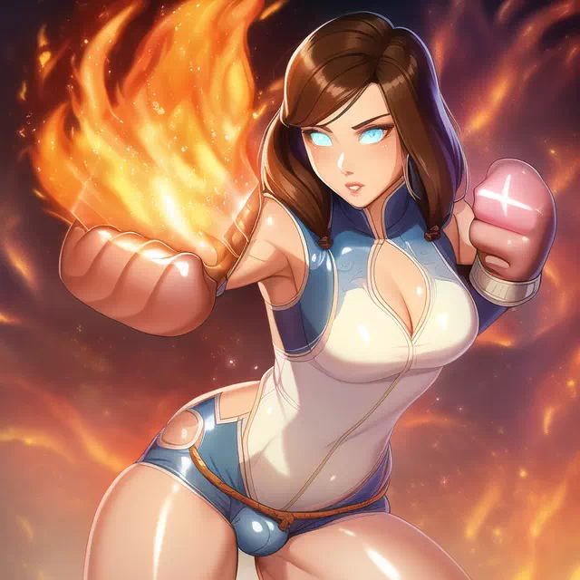 Korra FIrebending