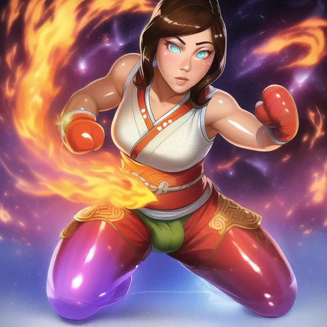 Korra FIrebending