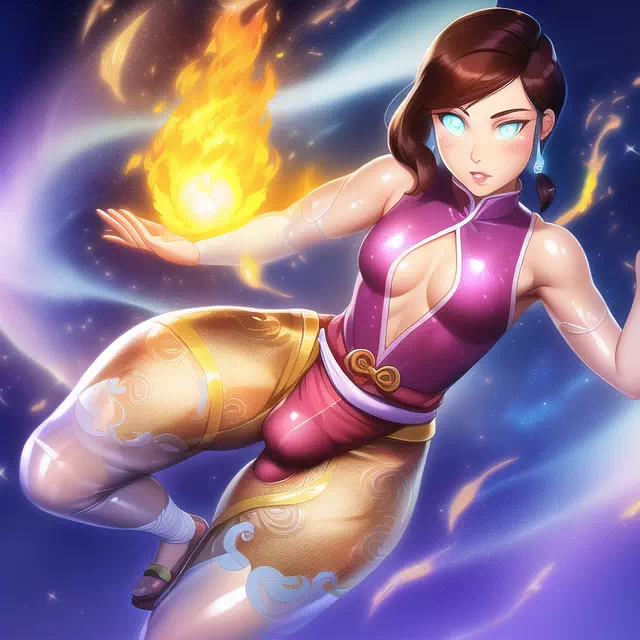 Korra FIrebending