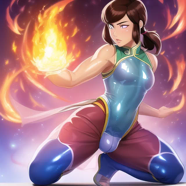 Korra FIrebending