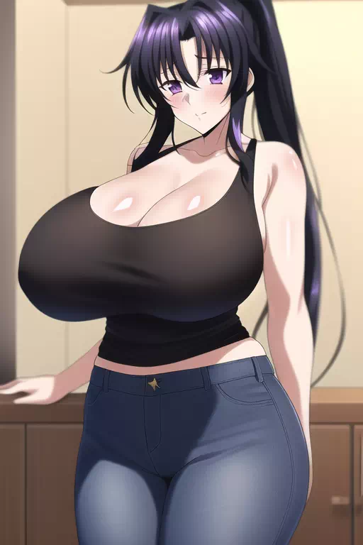 Akeno fun with new Friend 1