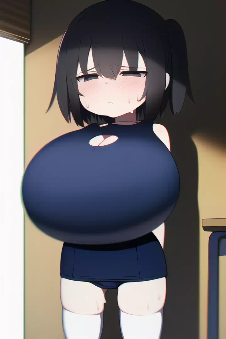 残りのスク水ロリ爆乳