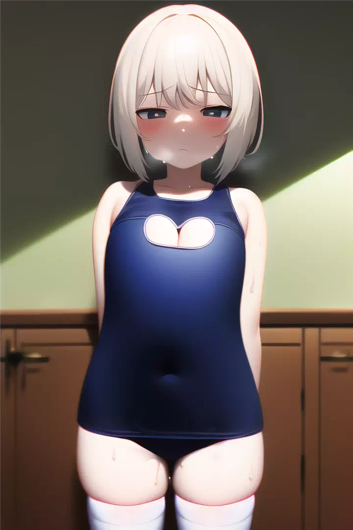 残りのスク水ロリ爆乳