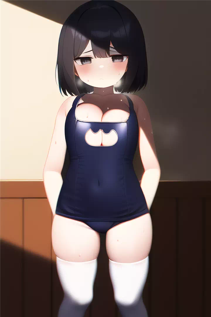 残りのスク水ロリ爆乳